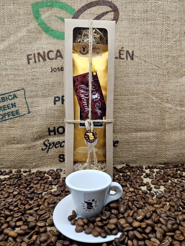 World Coffee Blend v Dárkové krabičce