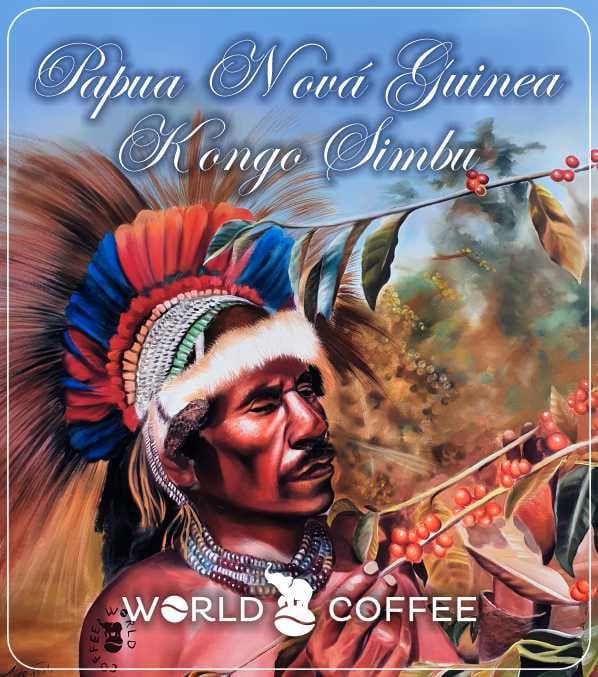 Papua Nová Guinea, Kongo Premium Simbu - Hmotnost: 1000 g